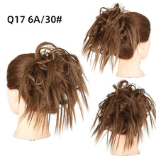 Load image into Gallery viewer, Chaotic and Disorderly Creative Hair Dyeing Wig Curly Hair Wig Women Hair Extension Spot Dyed Gradient Color

