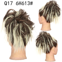 Load image into Gallery viewer, Chaotic and Disorderly Creative Hair Dyeing Wig Curly Hair Wig Women Hair Extension Spot Dyed Gradient Color

