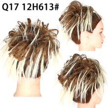 Load image into Gallery viewer, Chaotic and Disorderly Creative Hair Dyeing Wig Curly Hair Wig Women Hair Extension Spot Dyed Gradient Color
