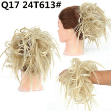Load image into Gallery viewer, Chaotic and Disorderly Creative Hair Dyeing Wig Curly Hair Wig Women Hair Extension Spot Dyed Gradient Color

