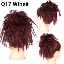 Load image into Gallery viewer, Chaotic and Disorderly Creative Hair Dyeing Wig Curly Hair Wig Women Hair Extension Spot Dyed Gradient Color
