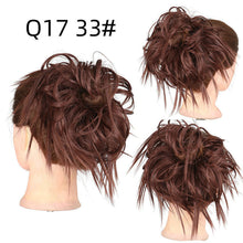 Load image into Gallery viewer, Chaotic and Disorderly Creative Hair Dyeing Wig Curly Hair Wig Women Hair Extension Spot Dyed Gradient Color
