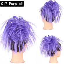 Load image into Gallery viewer, Chaotic and Disorderly Creative Hair Dyeing Wig Curly Hair Wig Women Hair Extension Spot Dyed Gradient Color
