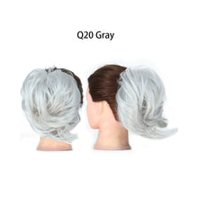 Load image into Gallery viewer, Wig Short Ponytail Naturally Flowing Fluffyhead Fluffy Half Ball Head Wig Loop False Hair Hair Band Curly Hair Contract
