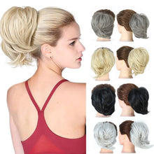 Load image into Gallery viewer, Wig Short Ponytail Naturally Flowing Fluffyhead Fluffy Half Ball Head Wig Loop False Hair Hair Band Curly Hair Contract
