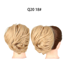 Load image into Gallery viewer, Wig Short Ponytail Naturally Flowing Fluffyhead Fluffy Half Ball Head Wig Loop False Hair Hair Band Curly Hair Contract
