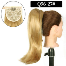Load image into Gallery viewer, Women's Ponytail Wig with Strap Style Slightly Raised Multi-color Extension Wig Synthetic Hair Extension False Hair Piece
