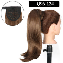 Load image into Gallery viewer, Women's Ponytail Wig with Strap Style Slightly Raised Multi-color Extension Wig Synthetic Hair Extension False Hair Piece
