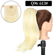 Load image into Gallery viewer, Women's Ponytail Wig with Strap Style Slightly Raised Multi-color Extension Wig Synthetic Hair Extension False Hair Piece

