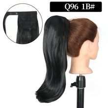 Load image into Gallery viewer, Women's Ponytail Wig with Strap Style Slightly Raised Multi-color Extension Wig Synthetic Hair Extension False Hair Piece
