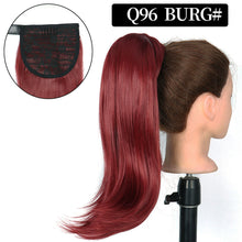 Load image into Gallery viewer, Women's Ponytail Wig with Strap Style Slightly Raised Multi-color Extension Wig Synthetic Hair Extension False Hair Piece

