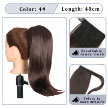 Load image into Gallery viewer, Women's Ponytail Wig with Strap Style Slightly Raised Multi-color Extension Wig Synthetic Hair Extension False Hair Piece

