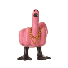 Load image into Gallery viewer, Car Interior Decoration Center Middle Finger Small Duck Sculpture Resin Duck Decorative Figurine Tabletop Duck Ornament for Home Garden Desk
