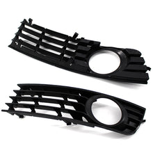 Load image into Gallery viewer, 1PC Car Grille Fog Lamp L/R Front Bumper 8E0807681 8E0807682 for Audi A4 B6 2001-2005 Anti-collision Tough
