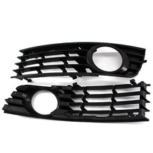 Load image into Gallery viewer, 1PC Car Grille Fog Lamp L/R Front Bumper 8E0807681 8E0807682 for Audi A4 B6 2001-2005 Anti-collision Tough
