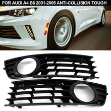 Load image into Gallery viewer, 1PC Car Grille Fog Lamp L/R Front Bumper 8E0807681 8E0807682 for Audi A4 B6 2001-2005 Anti-collision Tough
