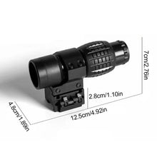 Load image into Gallery viewer, Adjustable Pineapple Model Telescope Quick Detachable Accessories For 20-21MM Soft Gun Toy Accessories For Gatling Glock
