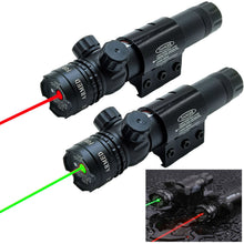 Load image into Gallery viewer, 1PC Adjustable Red/Green Laser Sight 20MM Slide Available Waterproof And Seismic Laser Sight Toy Gun Accessories
