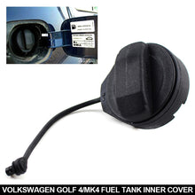 Load image into Gallery viewer, Car Petrol Diesel Kit Tank Cover Oil Fuel Cap with Line For VW Volkswagen Golf4 MK4 Jetta Passat B5
