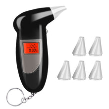 Load image into Gallery viewer, Portable Digital Breath Tester Professional Car Alcohol Breath Tester Breathalyzer Alcohol Detector Lcd Detector Backlight Light

