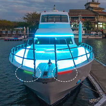 Load image into Gallery viewer, 2Pcs 30cm 12V Marine Boat LED Navigation Lights Waterproof Safety Signal Lamp Boat Side Indicator Iights Boat Rear Lamps
