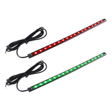 Load image into Gallery viewer, 2Pcs 30cm 12V Marine Boat LED Navigation Lights Waterproof Safety Signal Lamp Boat Side Indicator Iights Boat Rear Lamps
