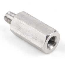 Load image into Gallery viewer, Stainless Steel 1/8"NPT Female To M14 Car Oil Pressure Sensor Connector Joint to NPT Tee Adapter Turbo Accessories Adapter
