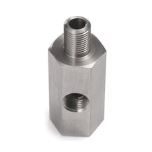 Load image into Gallery viewer, Stainless Steel 1/8"NPT Female To M12 Car Oil Pressure Sensor Connector Joint to NPT Tee Adapter Turbo Accessories Adapter
