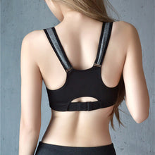 Load image into Gallery viewer, Front Zipper Sports Women's Bra Sexy Underwear Adjustable Strap S-5XL Running Gym Fitness Brassiere Shockproof Breathable without Underwire Bralette
