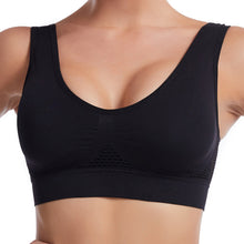 Load image into Gallery viewer, Seamless Mesh Women Sports Bras Fitness Gym Running Underwear Shockproof Bra Breathable without Underwire Bralette 6XL Plus Size Crop Top Yoga Bra S-6XL
