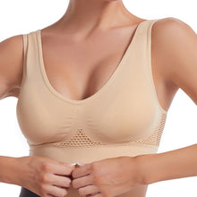 Load image into Gallery viewer, Seamless Mesh Women Sports Bras Fitness Gym Running Underwear Shockproof Bra Breathable without Underwire Bralette 6XL Plus Size Crop Top Yoga Bra S-6XL
