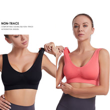Load image into Gallery viewer, Seamless Mesh Women Sports Bras Fitness Gym Running Underwear Shockproof Bra Breathable without Underwire Bralette 6XL Plus Size Crop Top Yoga Bra S-6XL
