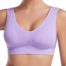 Load image into Gallery viewer, Seamless Mesh Women Sports Bras Fitness Gym Running Underwear Shockproof Bra Breathable without Underwire Bralette 6XL Plus Size Crop Top Yoga Bra S-6XL

