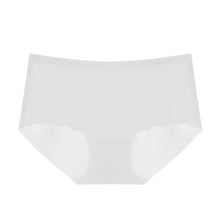 Load image into Gallery viewer, Ice Silk Seamless Candy Plain Fashion Girls Underwear Panties Breathable Briefs For Ladies Snug Comfortable Pure Color Middle Waist underpants Women Clothing
