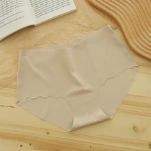 Load image into Gallery viewer, Ice Silk Seamless Candy Plain Fashion Girls Underwear Panties Breathable Briefs For Ladies Snug Comfortable Pure Color Middle Waist underpants Women Clothing
