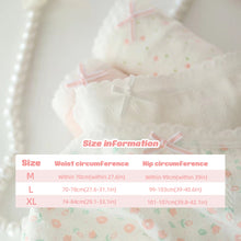 Load image into Gallery viewer, French Floral Underwear Jacquard Pure Cotton Lingerie Sweet Medium Waist Panties Briefs for Women Lady Cute Triangular Pants Girls Student
