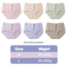 Load image into Gallery viewer, 3pcs Gift Box Packing Middle Waist Modal Women Underwear Breathable Mulberry Silk Panties Bacteriostatic briefs For Ladies Comfortable Female underpants Innerwear
