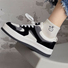 Load image into Gallery viewer, New Style Black &amp; White Design Girls Cute Socks Women Cartoon Fashion Harajuku Short Breathable Sweat Absorption Soft Sock
