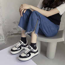 Load image into Gallery viewer, New Style Black &amp; White Design Girls Cute Socks Women Cartoon Fashion Harajuku Short Breathable Sweat Absorption Soft Sock
