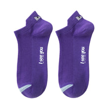 Load image into Gallery viewer, Men Bright Color Devil's Eye Cotton Ankle Socks Athletic Casual Solid Comfortable Breathable Sweat Absorption Sock Street Fashion Sport Travel Running Socks
