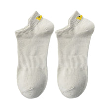 Load image into Gallery viewer, Men Bright Color Devil's Eye Cotton Ankle Socks Athletic Casual Solid Comfortable Breathable Sweat Absorption Sock Street Fashion Sport Travel Running Socks
