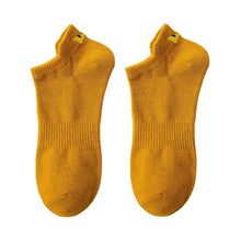 Load image into Gallery viewer, Men Bright Color Devil's Eye Cotton Ankle Socks Athletic Casual Solid Comfortable Breathable Sweat Absorption Sock Street Fashion Sport Travel Running Socks
