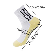 Load image into Gallery viewer, Anti Slip Sock Football Soccer Socks Badminton Basketball Silicone Sport Thick Socks Men Running Wearable Sock Men Women Yoga Trampoline Socks
