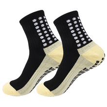Load image into Gallery viewer, Anti Slip Sock Football Soccer Socks Badminton Basketball Silicone Sport Thick Socks Men Running Wearable Sock Men Women Yoga Trampoline Socks
