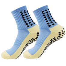 Load image into Gallery viewer, Anti Slip Sock Football Soccer Socks Badminton Basketball Silicone Sport Thick Socks Men Running Wearable Sock Men Women Yoga Trampoline Socks
