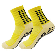 Load image into Gallery viewer, Anti Slip Sock Football Soccer Socks Badminton Basketball Silicone Sport Thick Socks Men Running Wearable Sock Men Women Yoga Trampoline Socks
