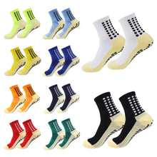 Load image into Gallery viewer, Anti Slip Sock Football Soccer Socks Badminton Basketball Silicone Sport Thick Socks Men Running Wearable Sock Men Women Yoga Trampoline Socks
