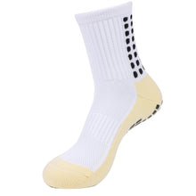 Load image into Gallery viewer, Anti Slip Sock Football Soccer Socks Badminton Basketball Silicone Sport Thick Socks Men Running Wearable Sock Men Women Yoga Trampoline Socks
