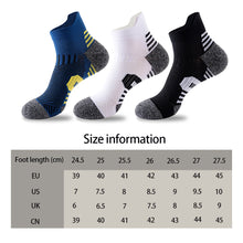 Load image into Gallery viewer, 5 Pairs New Spring Men's Socks AnkleThick Knit Professional Sports Sock Outdoor Fitness Breathable Quick Dry Wear-resistant Short Running Sock
