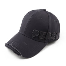 Load image into Gallery viewer, High-quality Adjustable Hat Casual Outdoor Plain Baseball Unisex Cap Men Hole Damage Style Letter Hard-top Street Trend Cool Cap Sun Hat Peaked Cap
